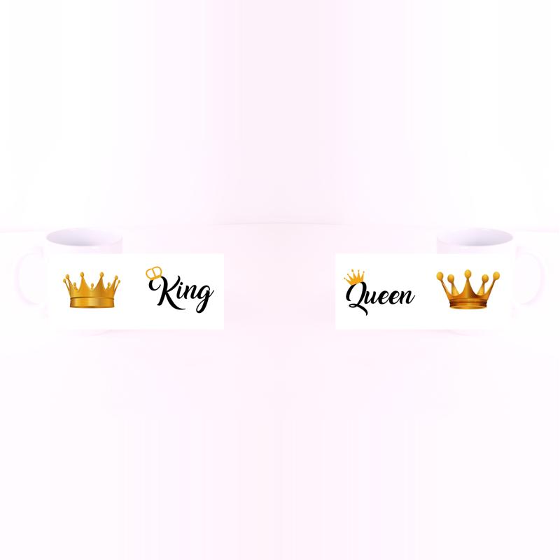 amor pack king y queen Blanca