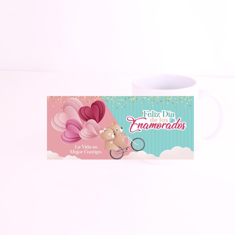 amor san valentin la vida es mejor contigo Blanca