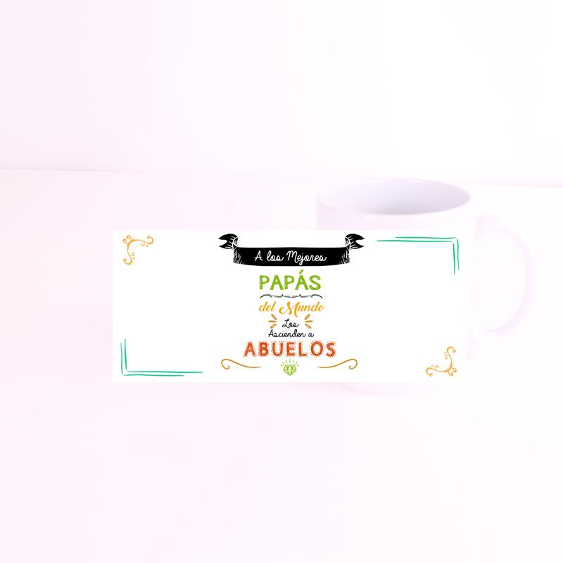 familia de papas a abuelos Blanca