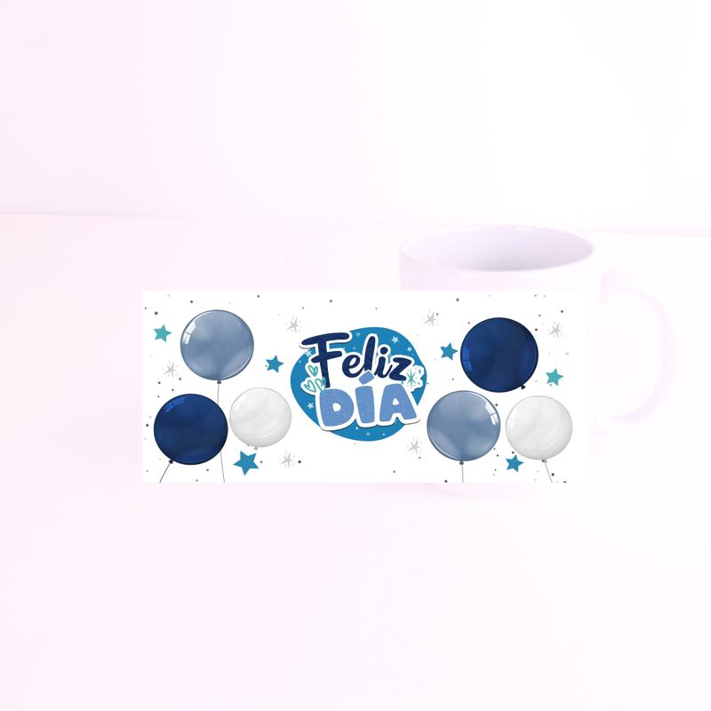 feliz dia azul Blanca