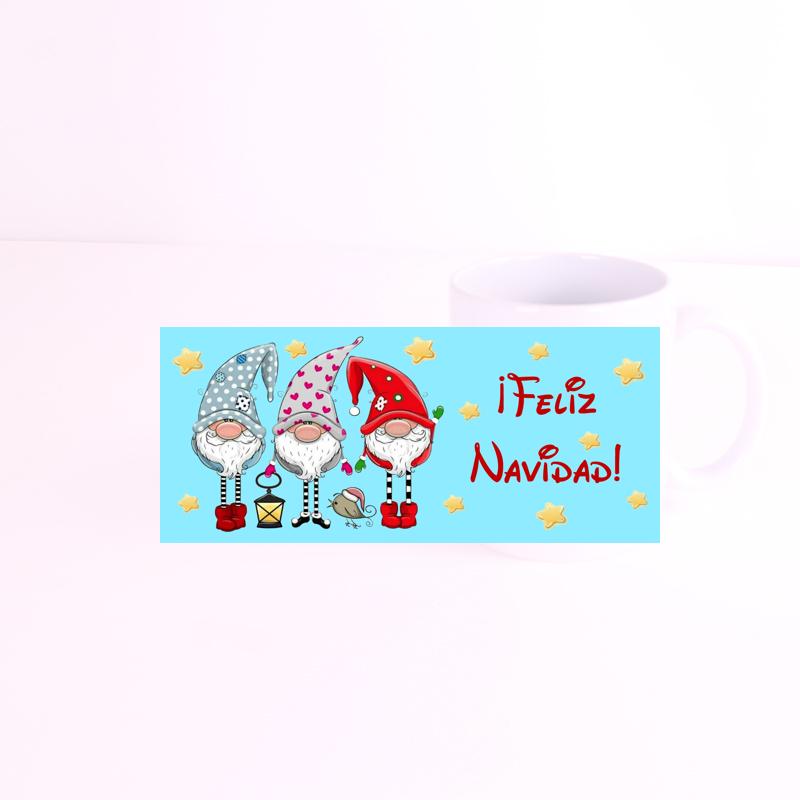 navidad 3 monigotes Blanca