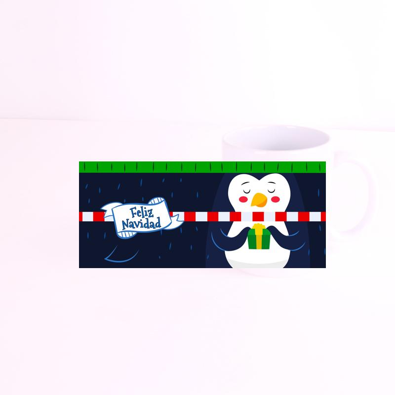 navidad pinguino Blanca