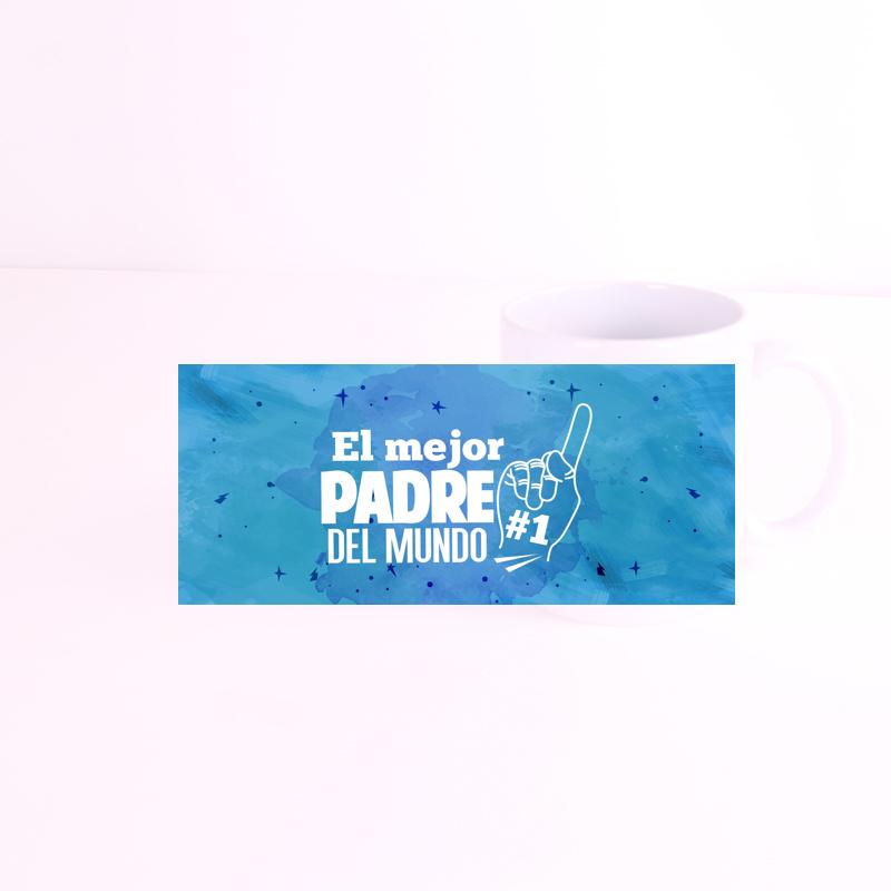 papa el mejor padre del mundo Blanca