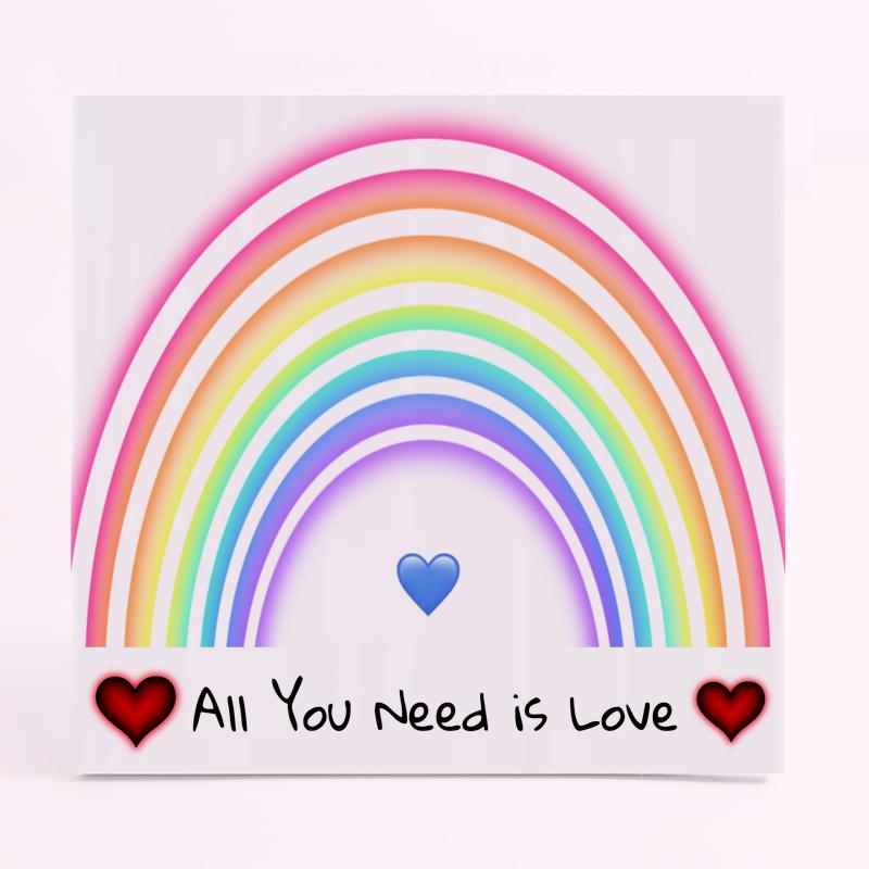 FOAM CUADRADO amor all you need