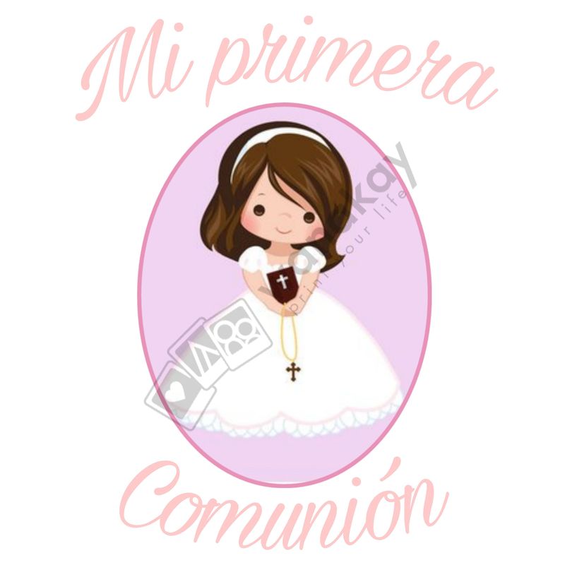 FOAM CUADRADO comunion niña Marca de agua