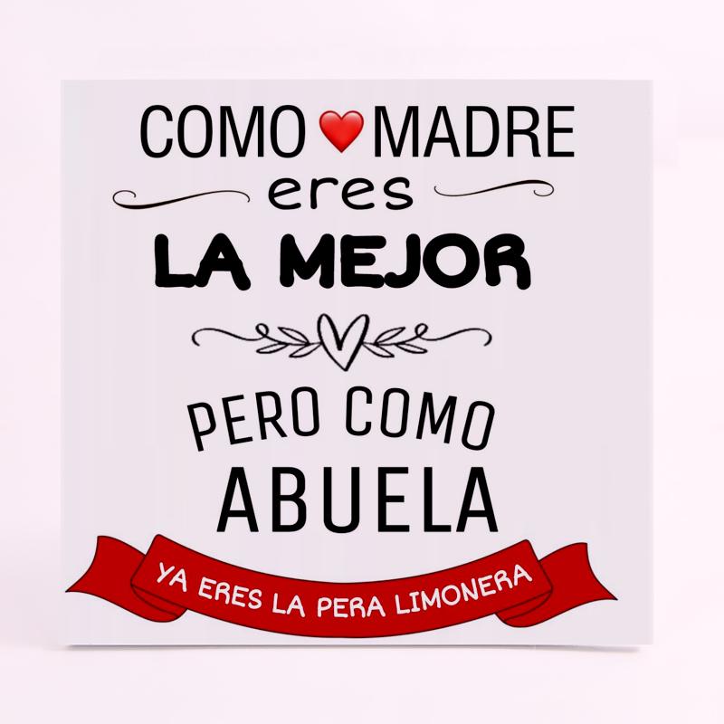 FOAM CUADRADO familia abuela limonera