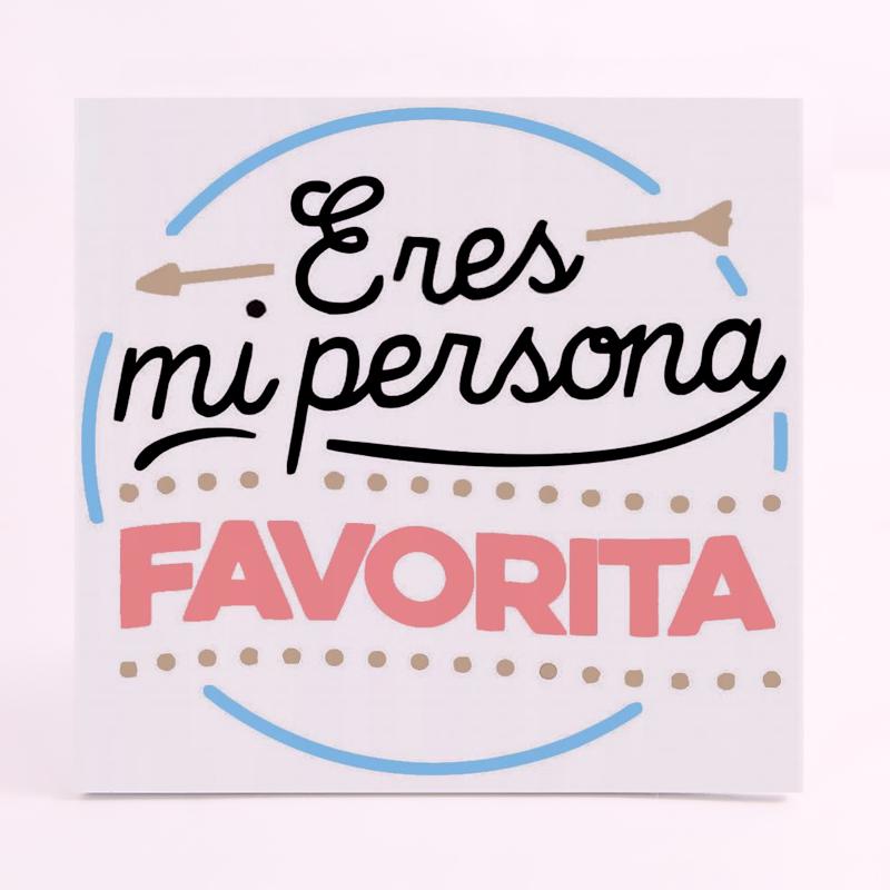 FOAM CUADRADO frase persona favorita