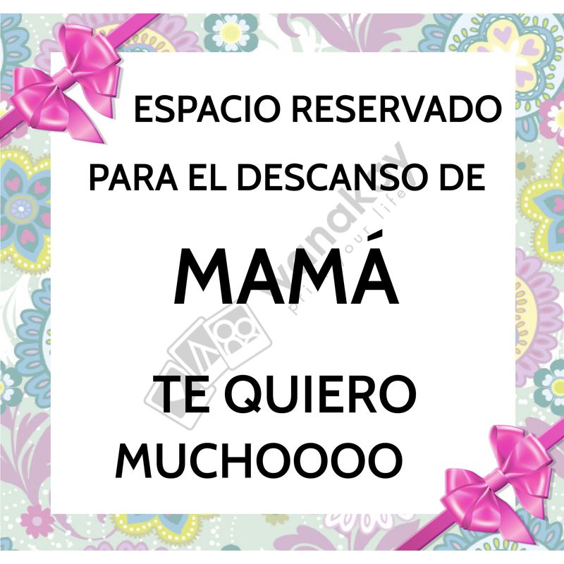 FOAM CUADRADO mama espacio reservado Marca de agua