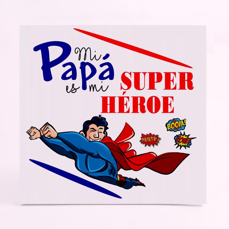 FOAM CUADRADO papa heroe
