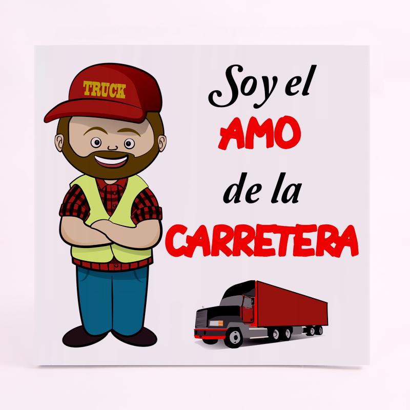 FOAM CUADRADO profesion CAMIONERO