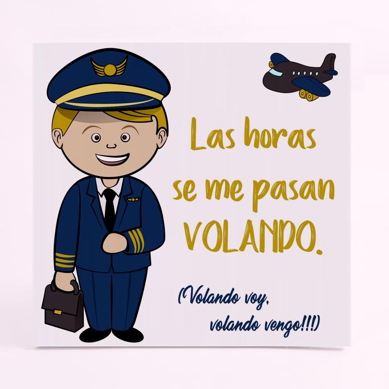 FOAM CUADRADO profesion Piloto