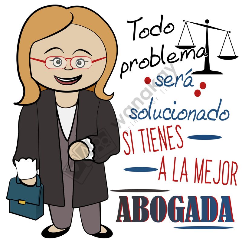 FOAM CUADRADO profesion abogada Marca de agua