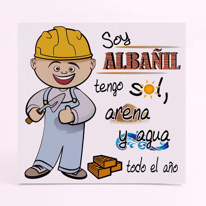 FOAM CUADRADO profesion albañil