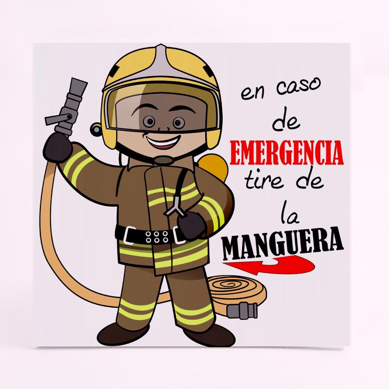 FOAM CUADRADO profesion bombero