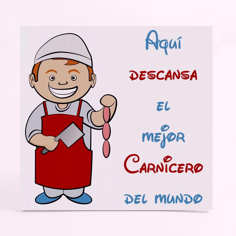 FOAM CUADRADO profesion carnicero