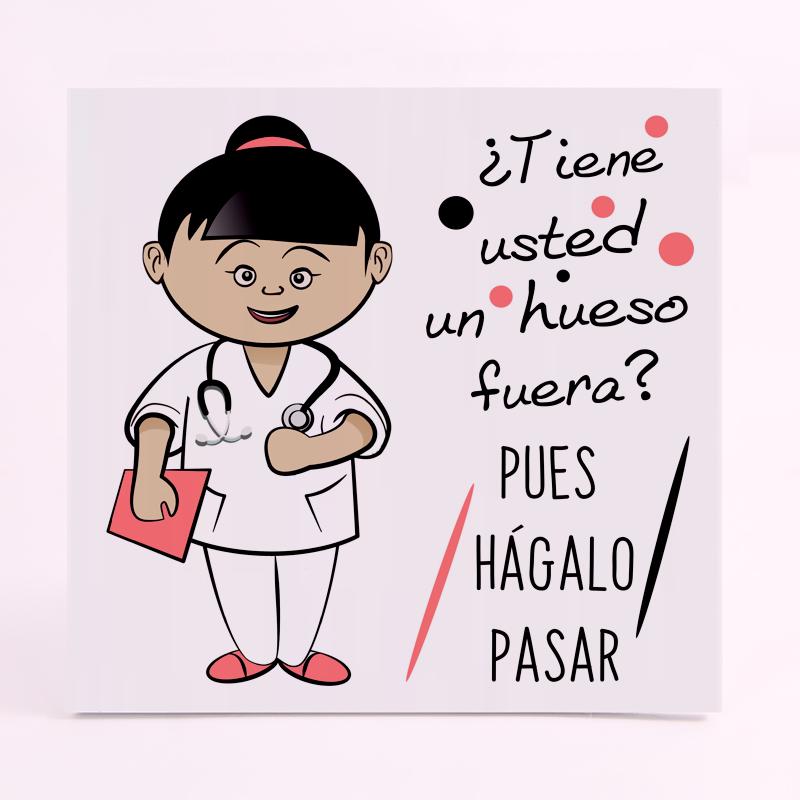 FOAM CUADRADO profesion doctora hueso