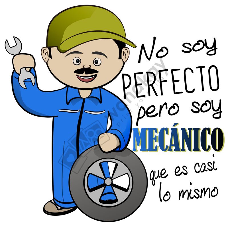 FOAM CUADRADO profesion mecanico Marca de agua