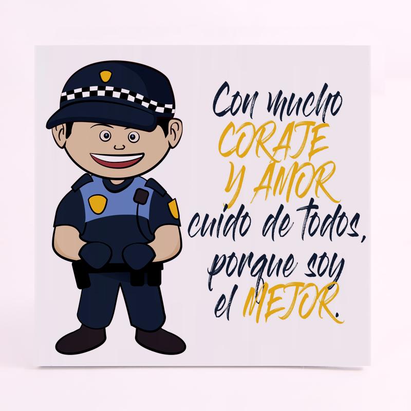 FOAM CUADRADO profesion pol local chico coraje