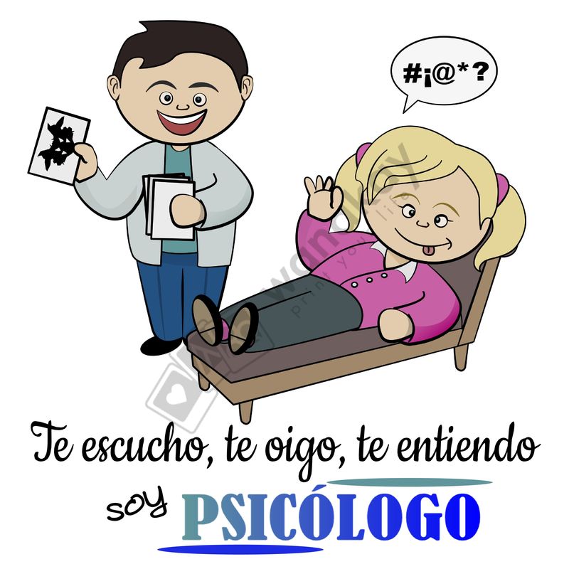 FOAM CUADRADO profesion psicologo Marca de agua
