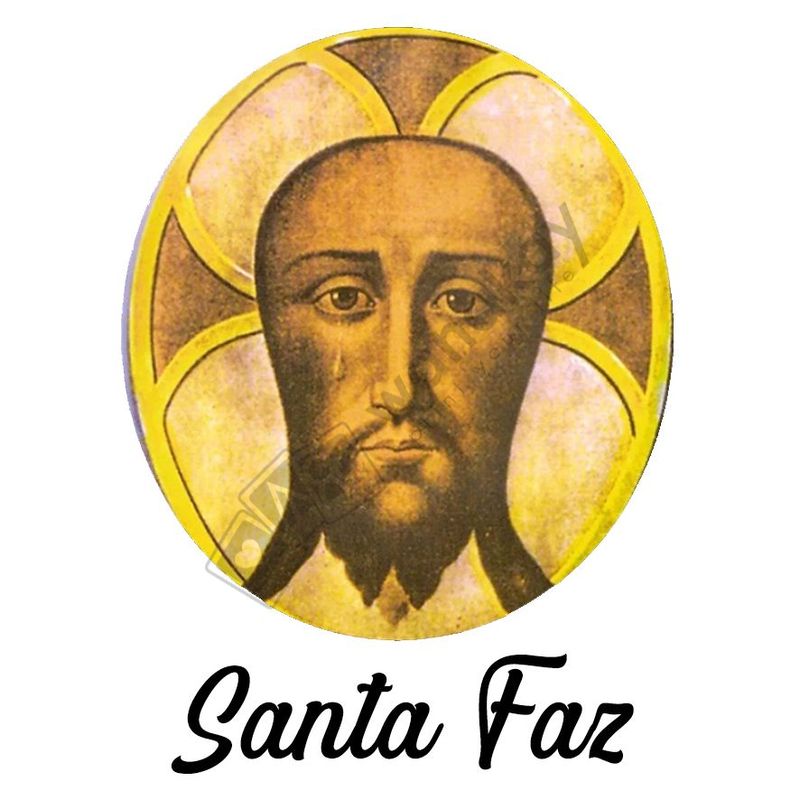 FOAM CUADRADO santa faz blanco Marca de agua