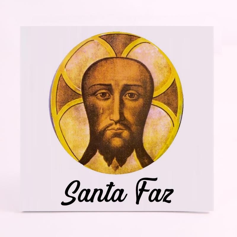 FOAM CUADRADO santa faz blanco