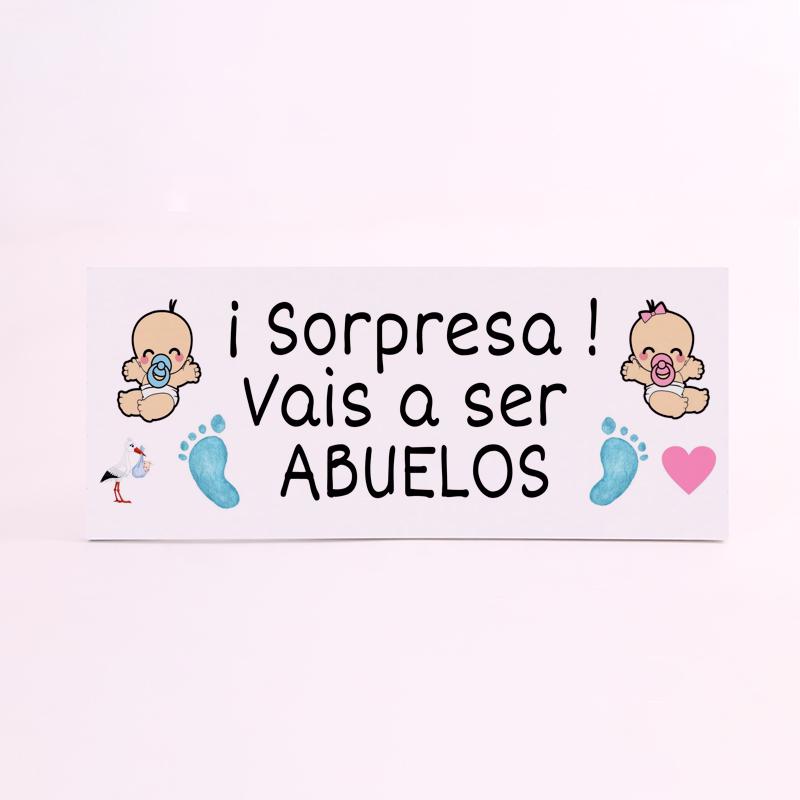 FOAM RECTANGULAR abuelos sorpresa