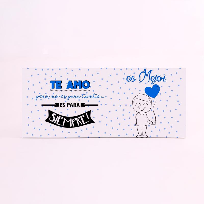 FOAM RECTANGULAR amor juntos chico