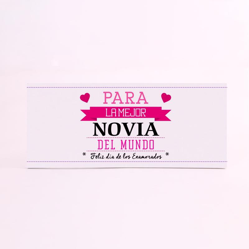 FOAM RECTANGULAR amor la mejor novia