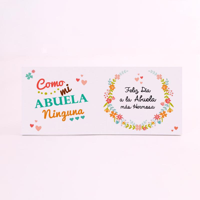 FOAM RECTANGULAR familia abuela como la mia ninguna