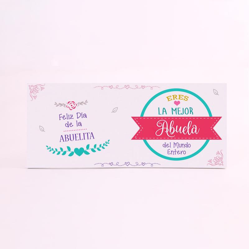 FOAM RECTANGULAR familia abuela la mejor del mundo