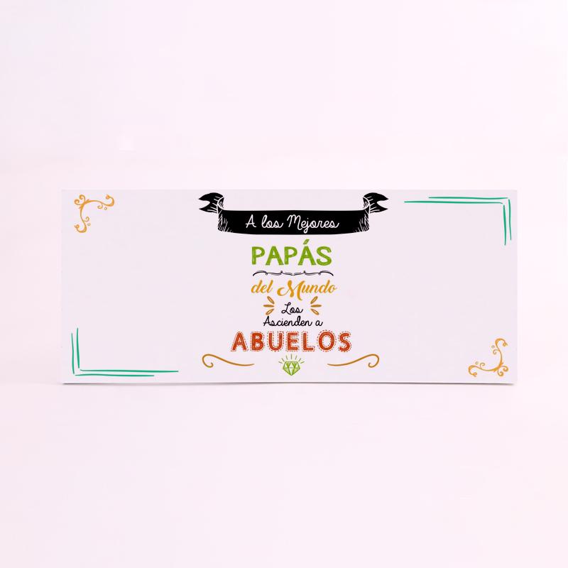 FOAM RECTANGULAR familia de papas a abuelos
