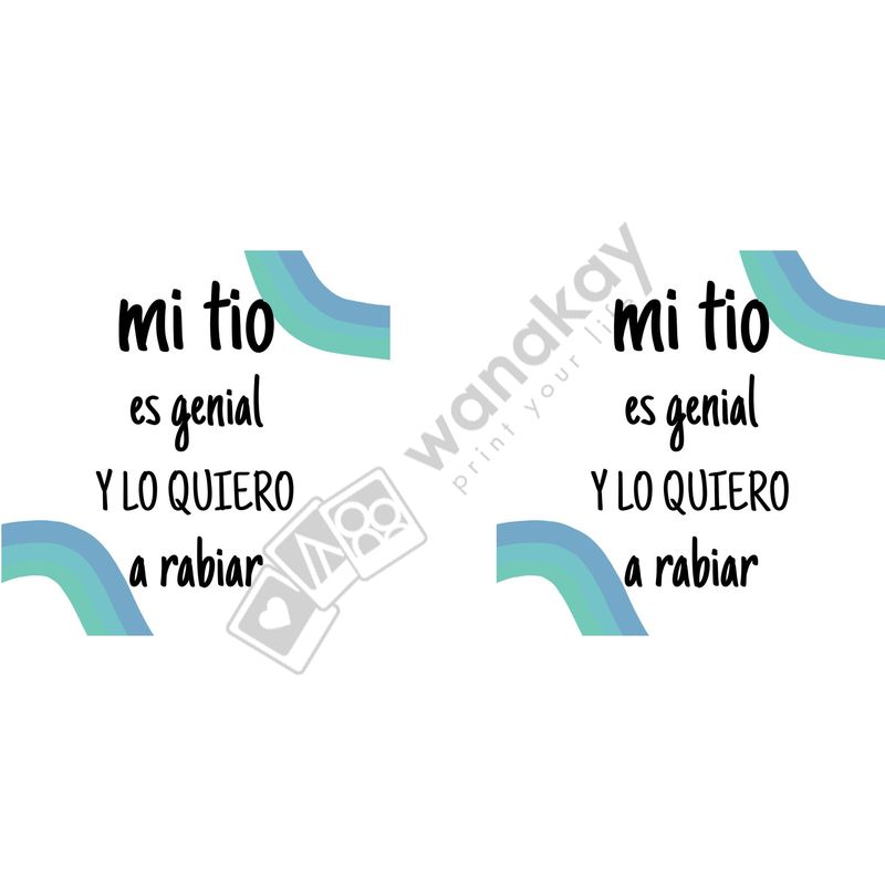 FOAM RECTANGULAR familia tio Marca de agua