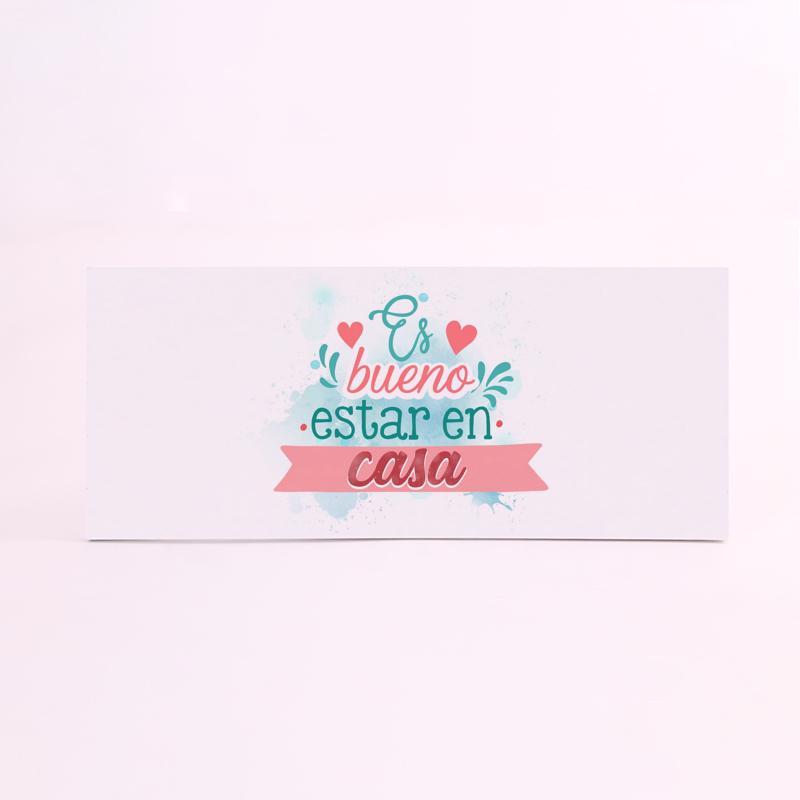 FOAM RECTANGULAR frase es bueno estar en casa