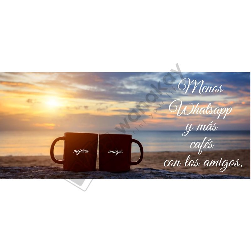 FOAM RECTANGULAR frase menos whatsapp Marca de agua