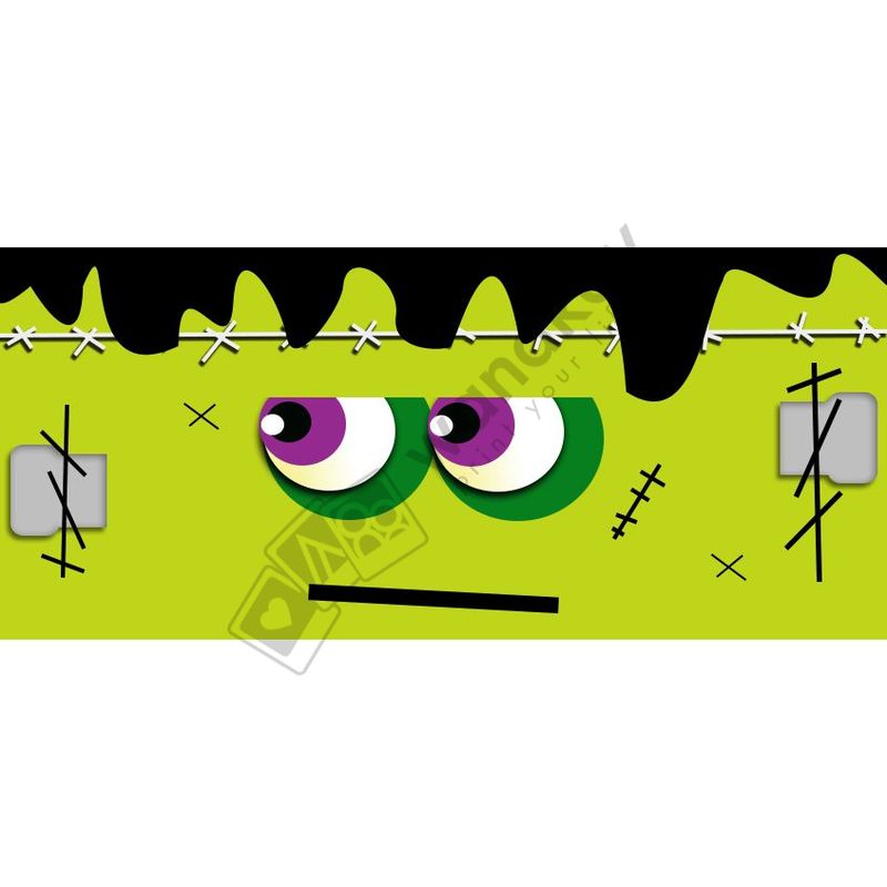 FOAM RECTANGULAR halloween frank Marca de agua