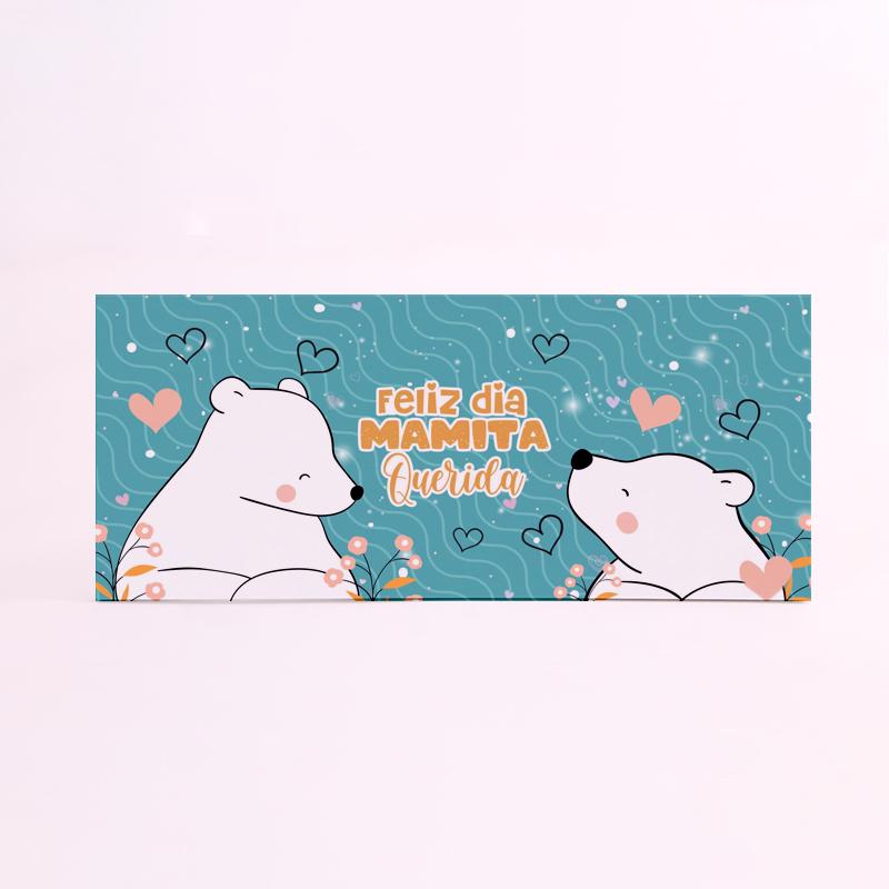FOAM RECTANGULAR mama feliz dia mama osos (3)