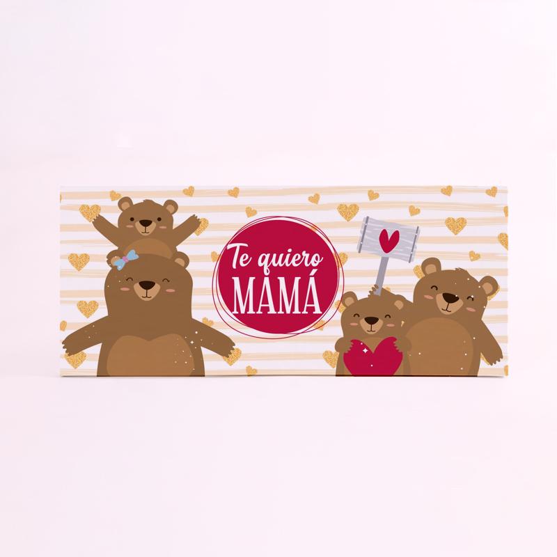 FOAM RECTANGULAR mama feliz dia mama osos (4)