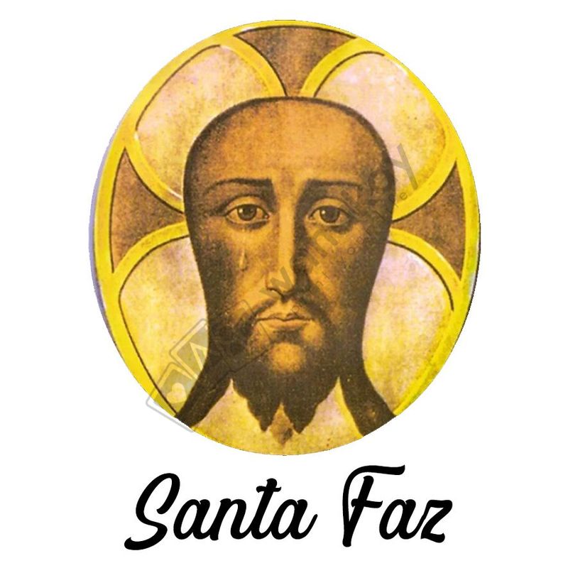 FOAM RECTANGULAR santa faz blanco Marca de agua