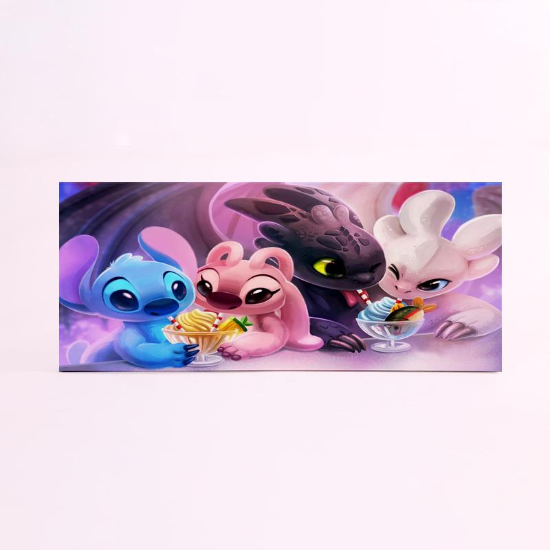 FOAM RECTANGULAR stitch y desdentao love
