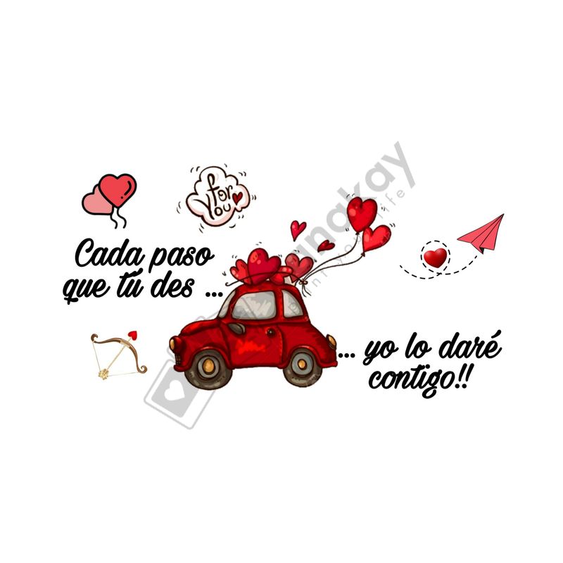 FOREX RECTANGULAR amor cada paso yo contigo marca de agua