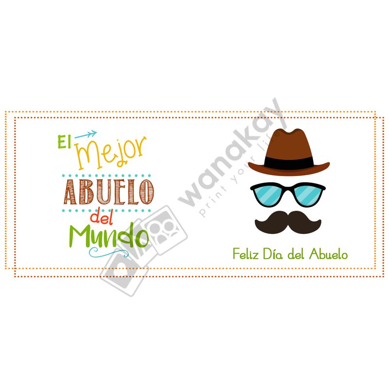 FOREX RECTANGULAR familia abuela el mejor del mundo marca de agua