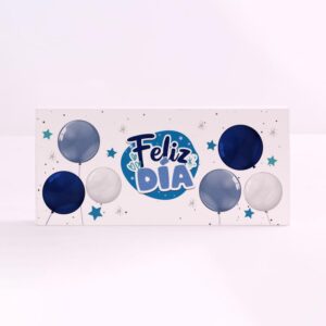 Forex Rectangular Felíz Día Azul