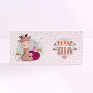 Forex Rectangular Felíz Día Jirafa