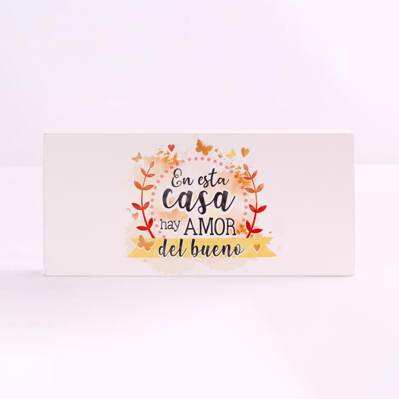 FOREX RECTANGULAR frase en esta casa hay amor del bueno