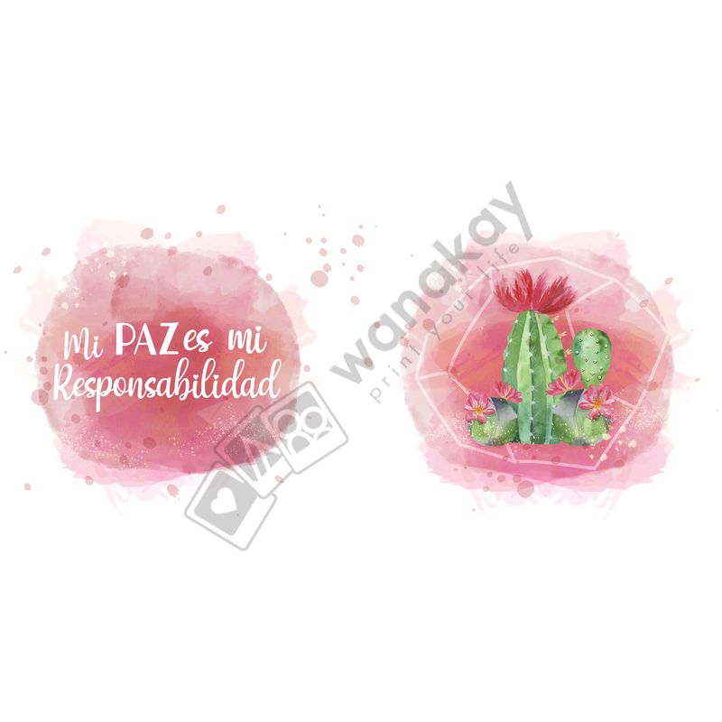 FOREX RECTANGULAR frase mi paz es mi responsabilidad marca de agua