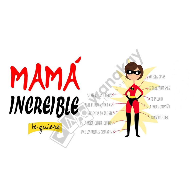 FOREX RECTANGULAR mama increible marca de agua