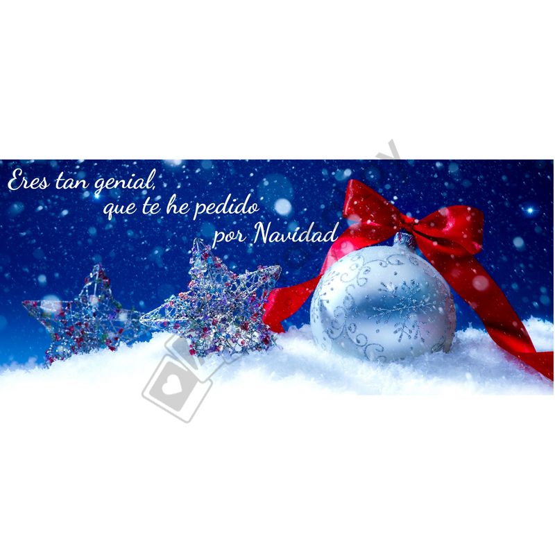 FOREX RECTANGULAR navidad eres tan especial que te he pedido por navidad marca de agua
