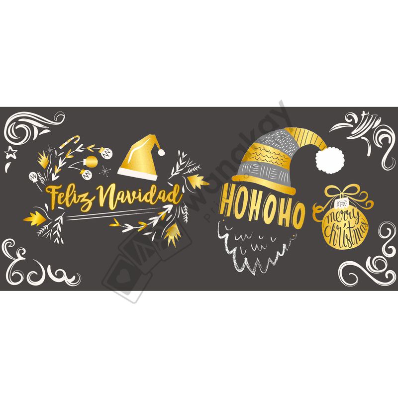 FOREX RECTANGULAR navidad hohoho marca de agua