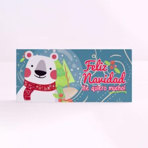 Forex Rectangular Navidad Oso