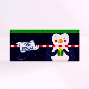 Forex Rectangular Navidad Pinguino